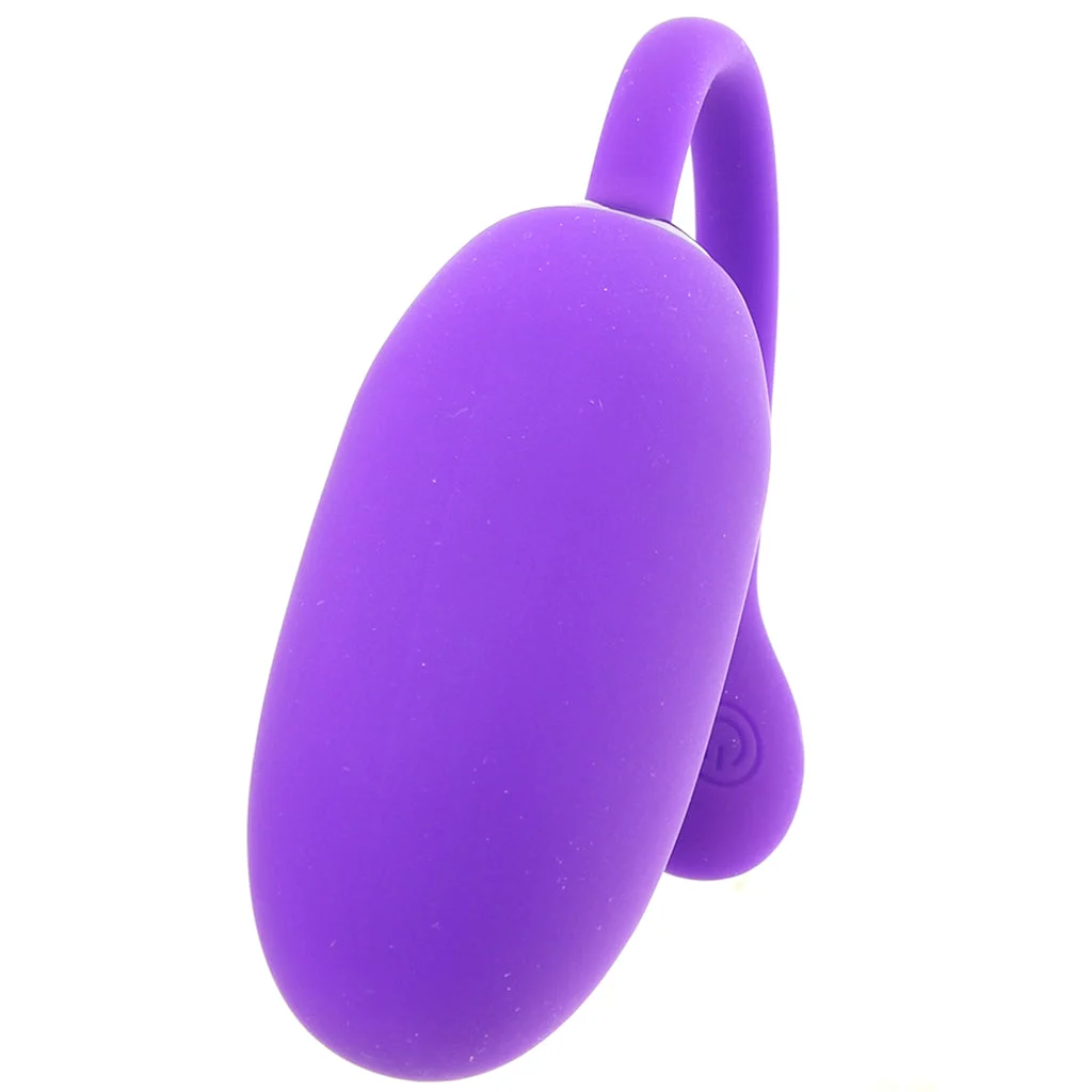 Starter Rechargeable Silicone Kegel Ball in Purple – Image 3