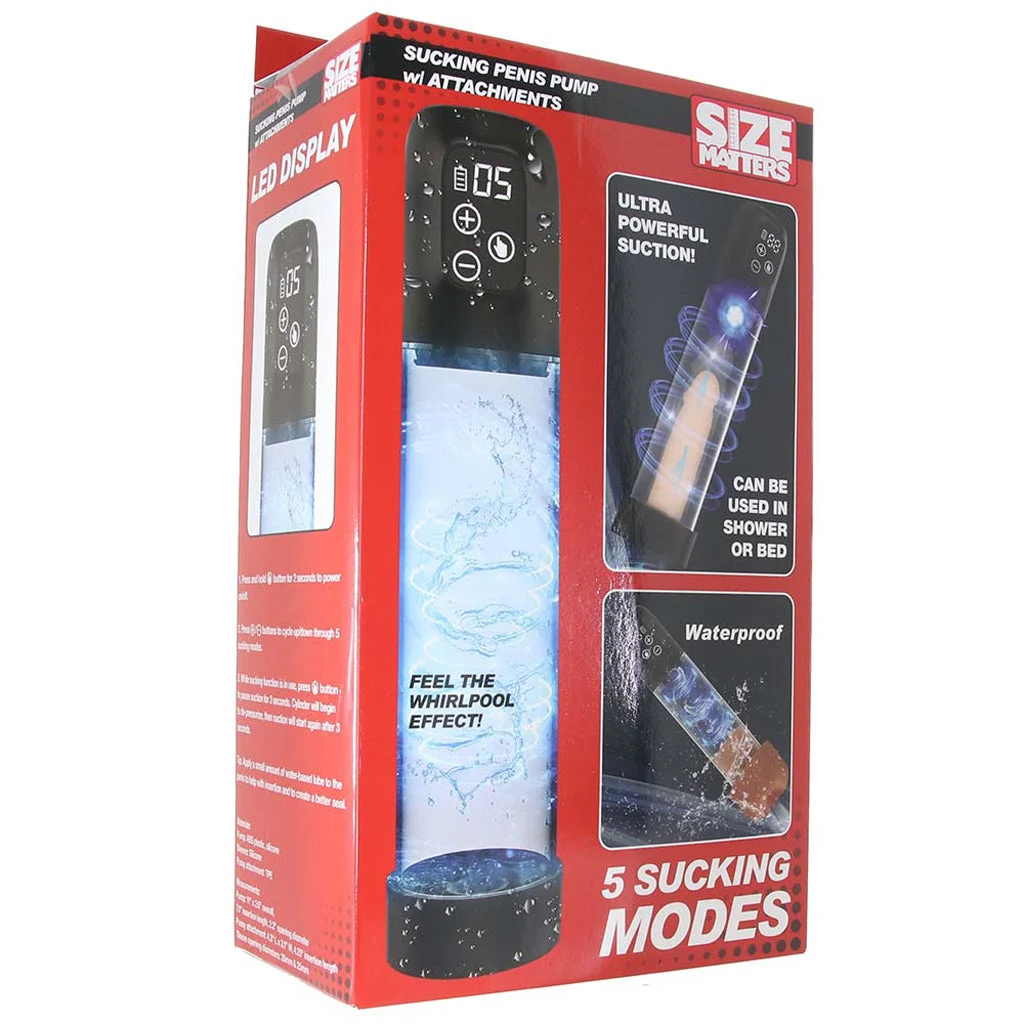 Size Matters Sucking Penis Pump and Stroker - Image 6