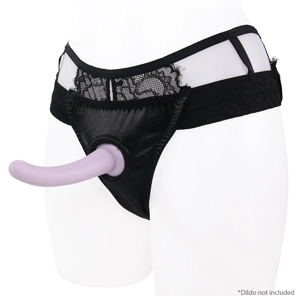 Bedroom Bliss Belle Panty Harness & Garter in Large – Image 3