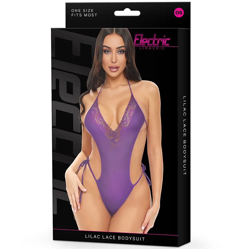 Lilac Lace Bodysuit - Image 6