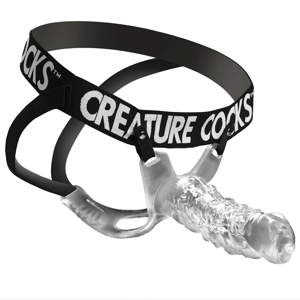 Creature Cocks King Kraken Hollow Strap-On with Harness – Image 8