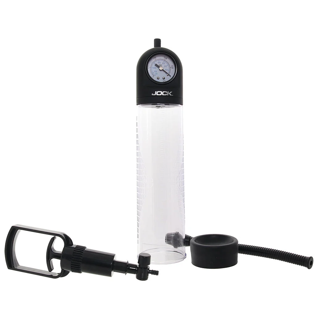 Jock Pump Up Pull Rod Penis Pump with Pressure Gauge – Image 5