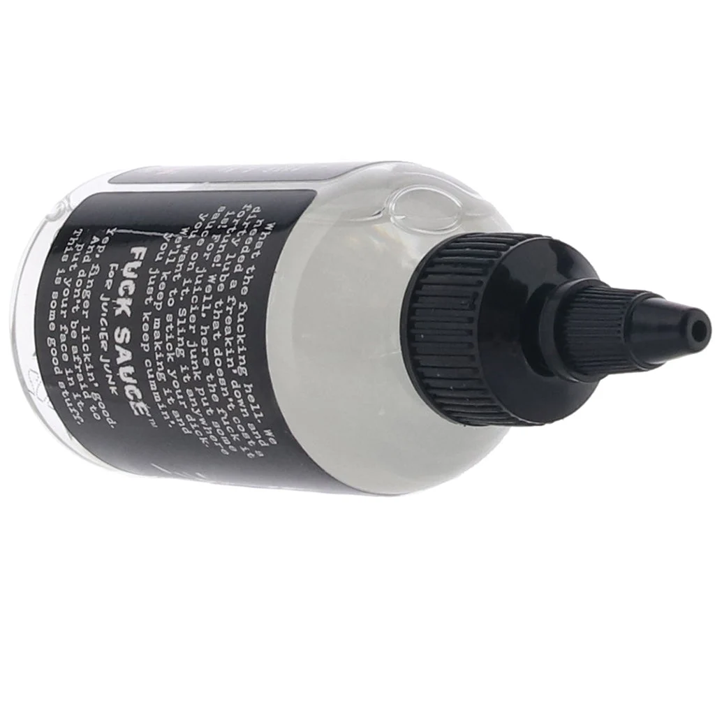 F**k Sauce Splatter Matters Unscented Hybrid Lube in 4oz - Image 2
