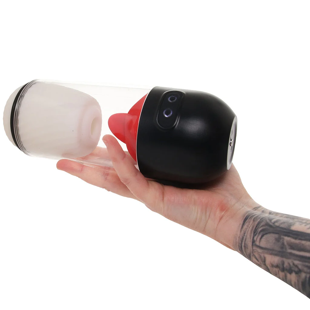 Delite Realistic Masturbator with Tongue Action – Image 4