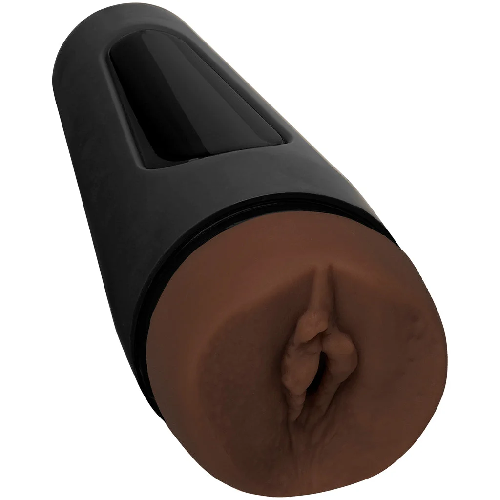 Main Squeeze Original ULTRASKYN Pussy Stroker in Chocolate - Image 6