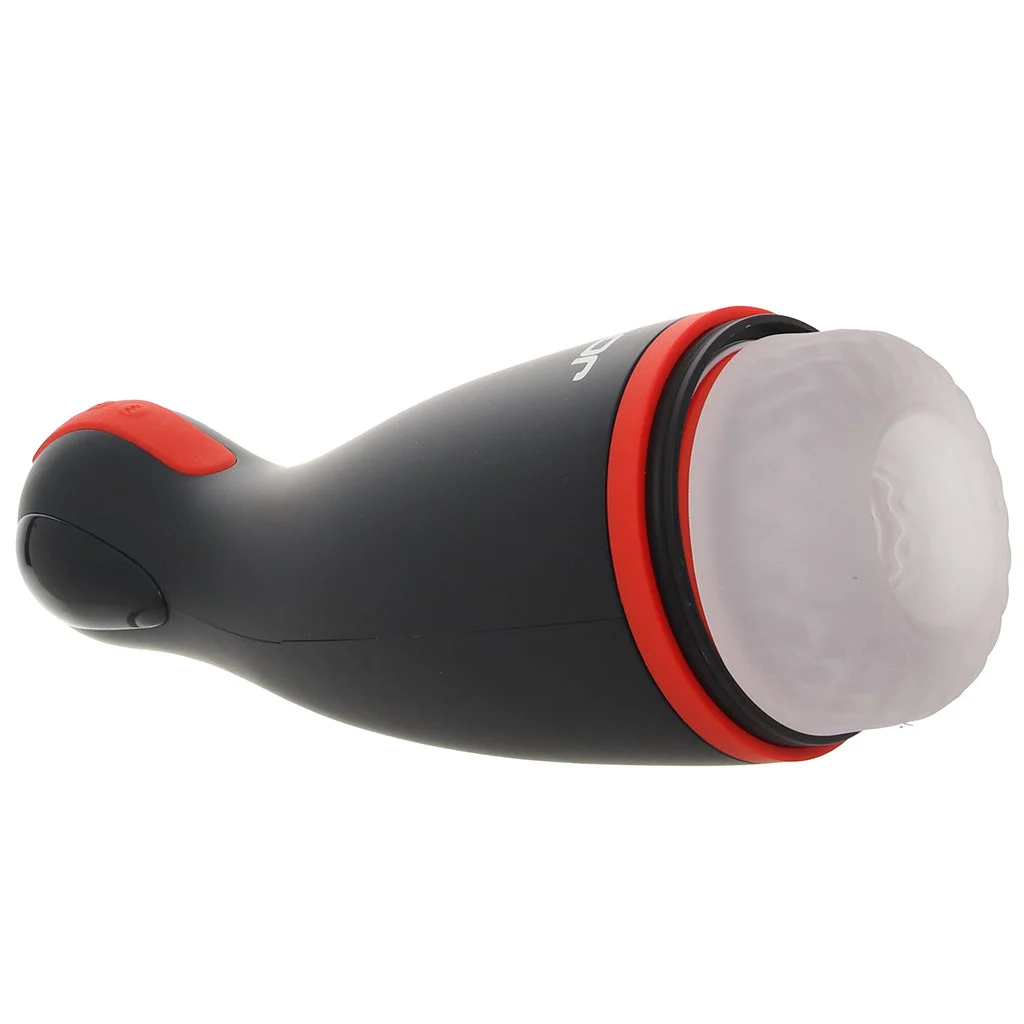 Jock Blaze Vibrating, Sucking & Warming Stroker