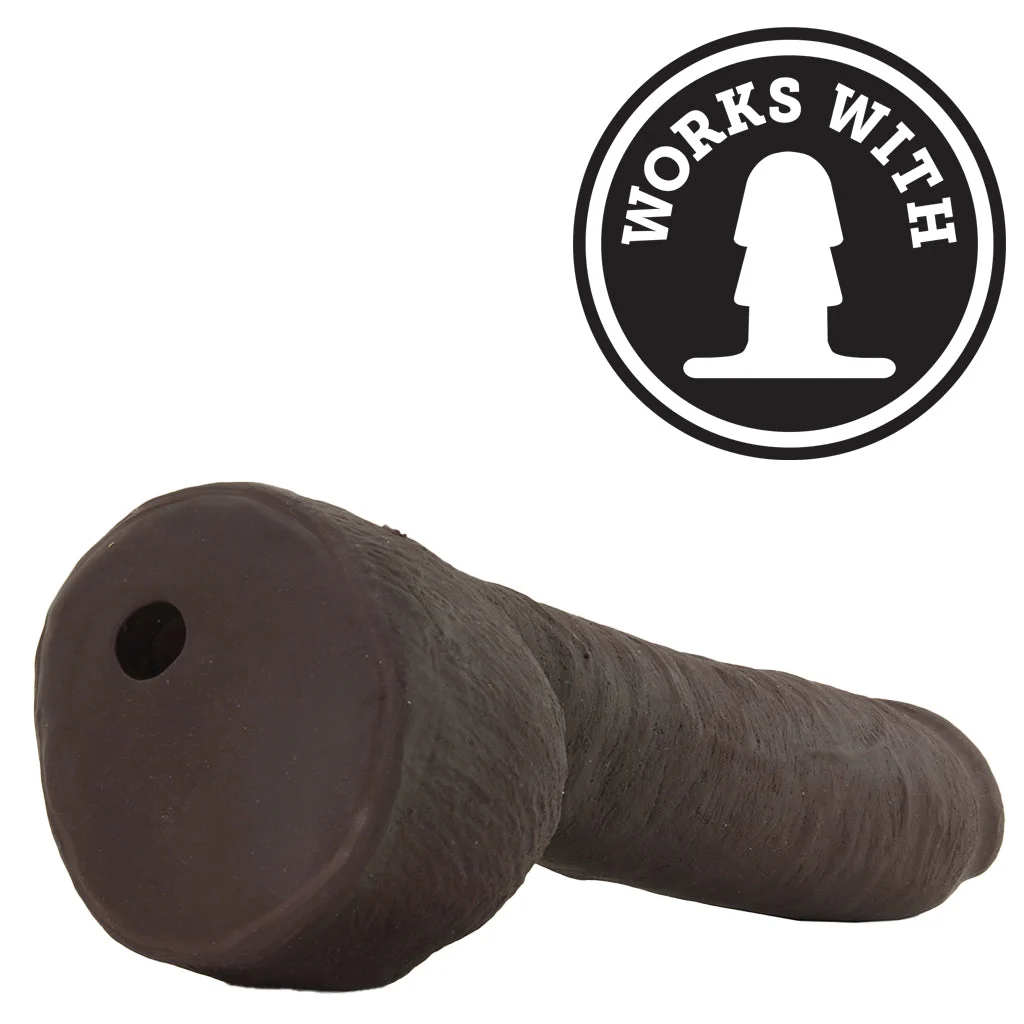 Hung ULTRASKYN Vac-U-Lock Cock in Brown – Image 6