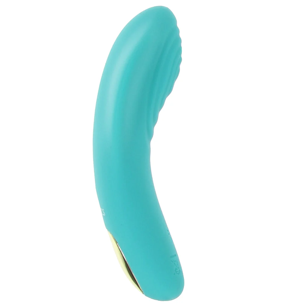 Slay Pleaser Clitoral Stimulator in Teal - Image 5