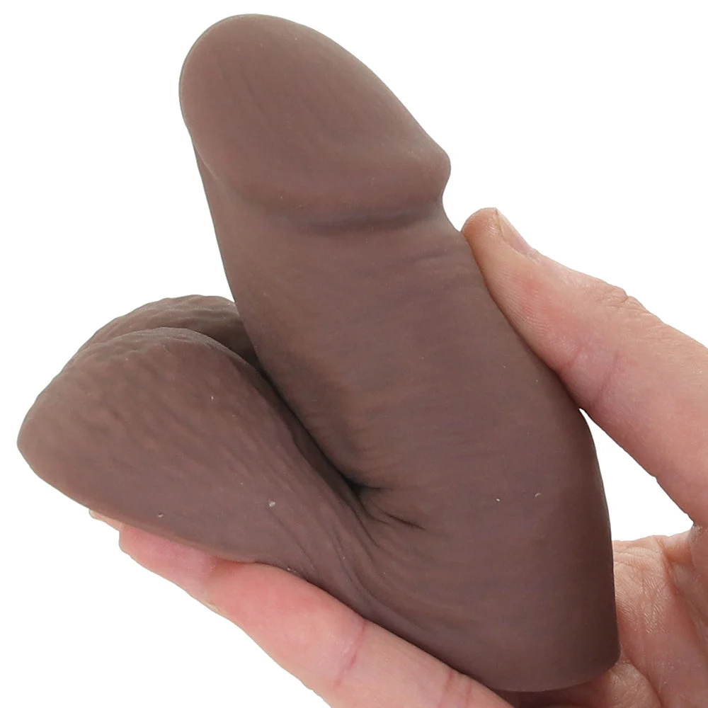 WhipSmart 4 Inch Discreet Packer in Brown - Image 4