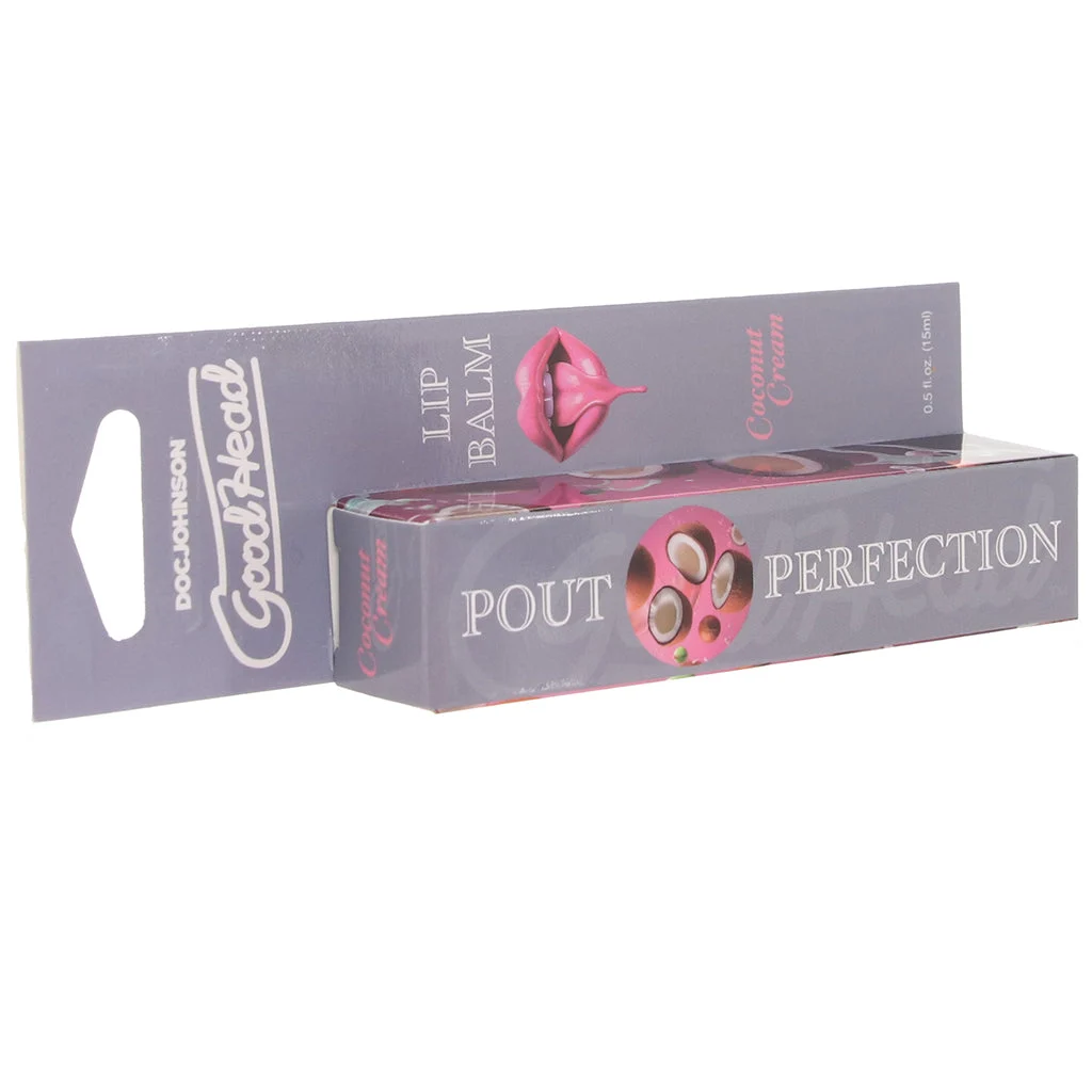 GoodHead Pout Perfection Lip Balm in Coconut Cream – Image 8