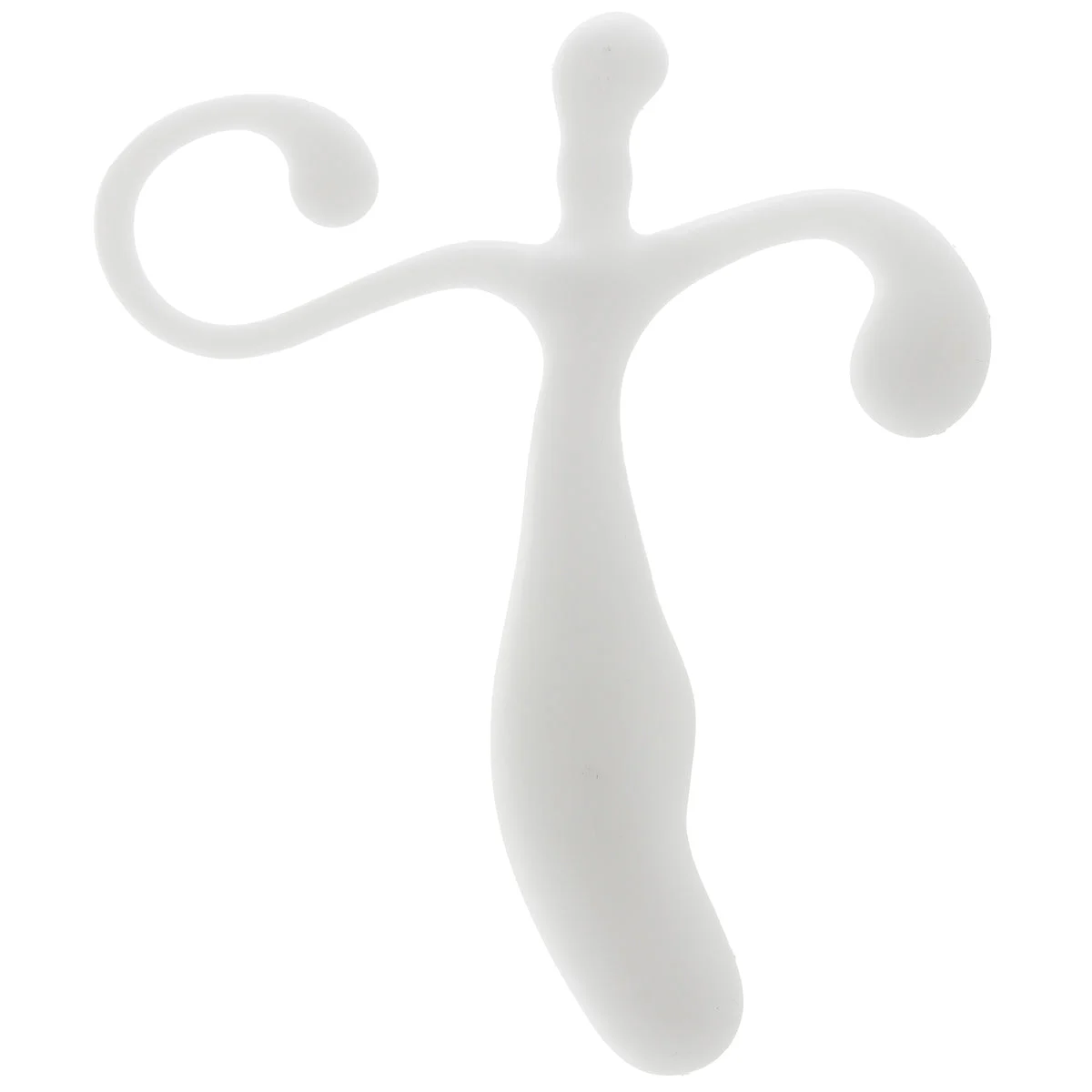 Blue Line 5 Inch P-Spot Massager in White – Image 8