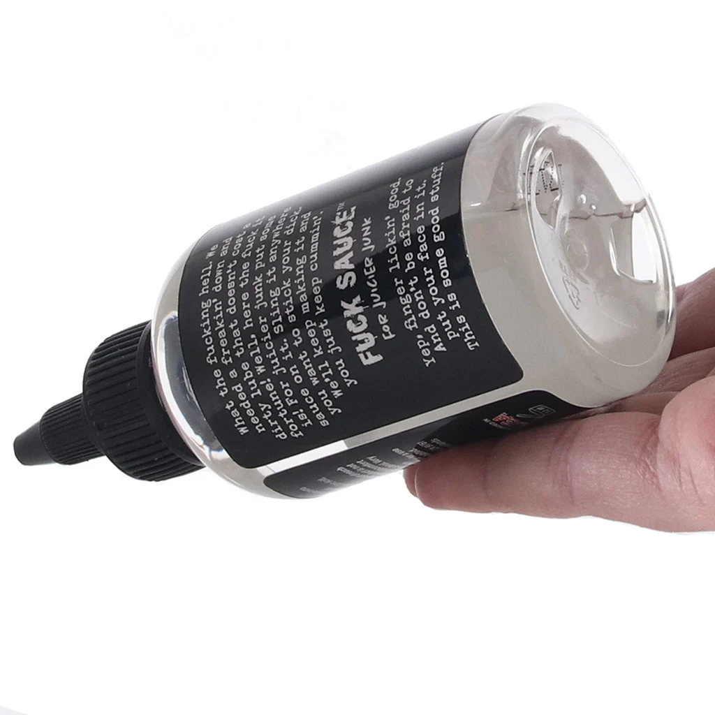 F**k Sauce Splatter Matters Unscented Hybrid Lube in 4oz - Image 4