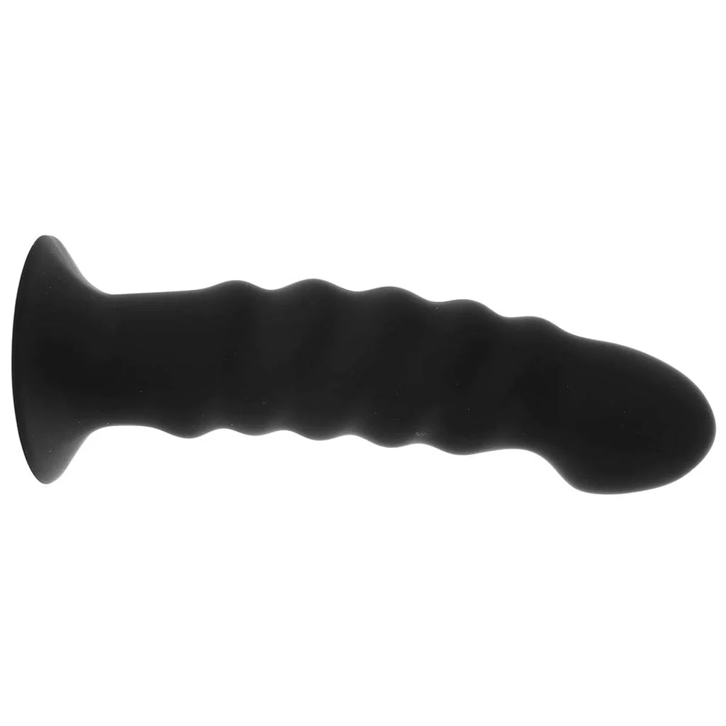 Kendall Silicone Dildo in Black - Image 3