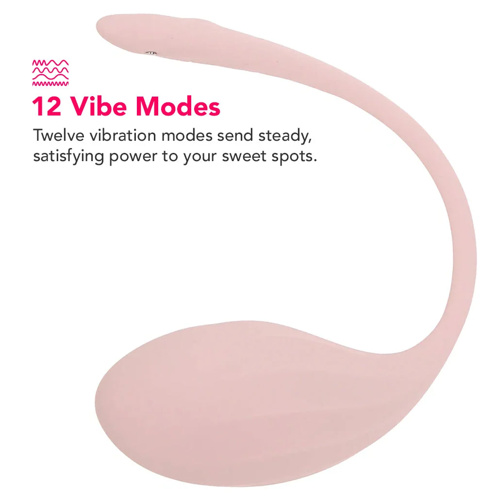 Satisfyer Ribbed Petal Wearable Vibe in Rose – Image 2
