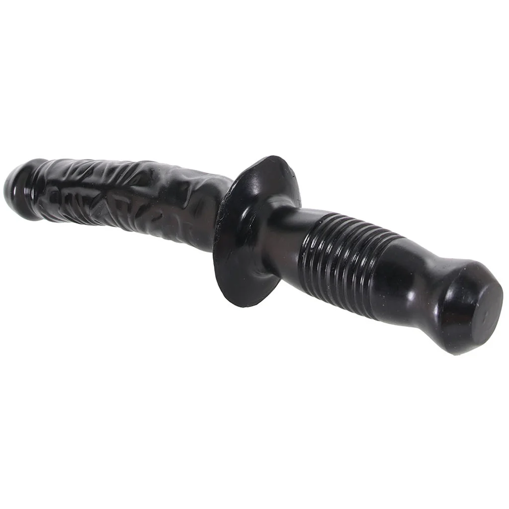 The Classic Manhandler Dildo in Black - Image 5