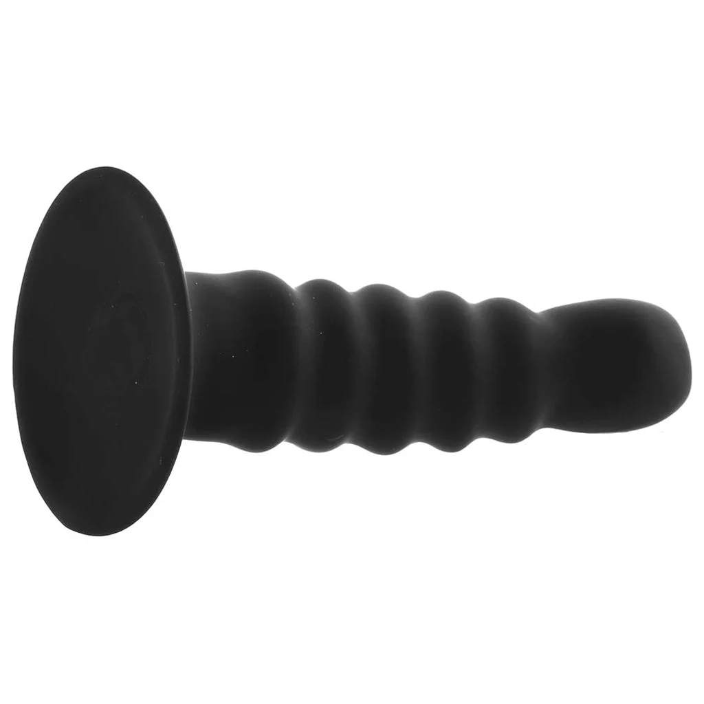 Kendall Silicone Dildo in Black - Image 5