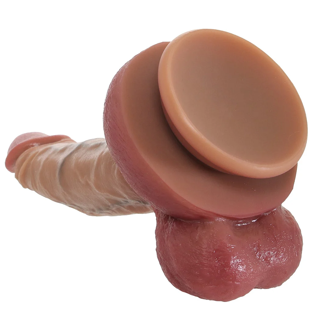 Master Series 9 Inch Silicone Dildo with Harness – Image 6