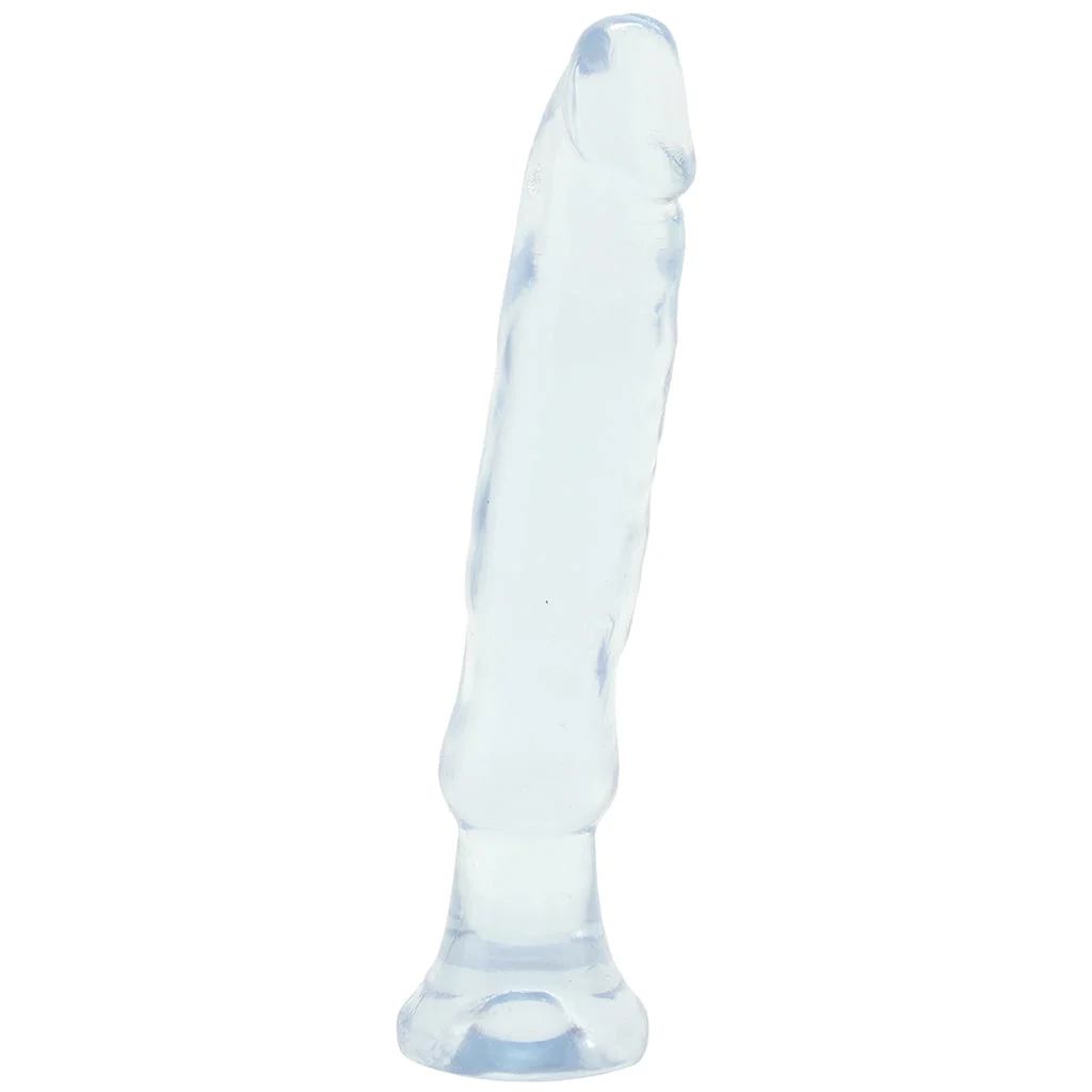 Crystal Jellies Anal Starter Dildo in Clear