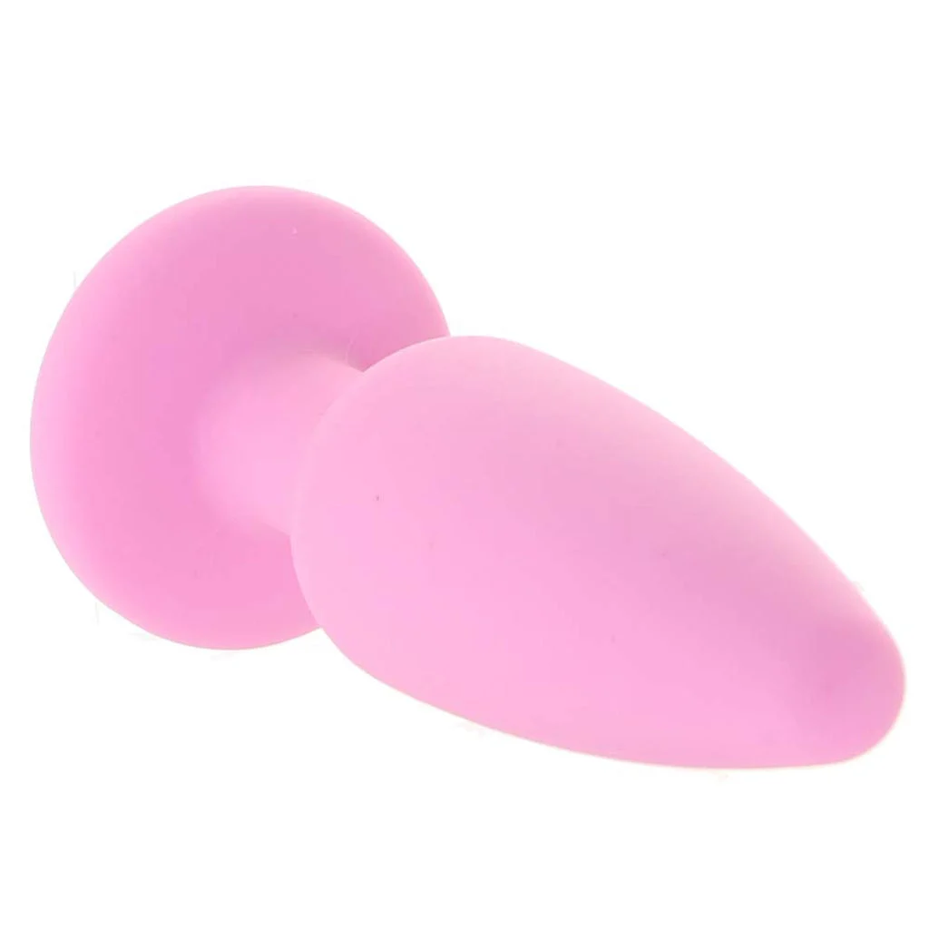 First Time Crystal Booty Anal Plug Set in Pink - Image 2