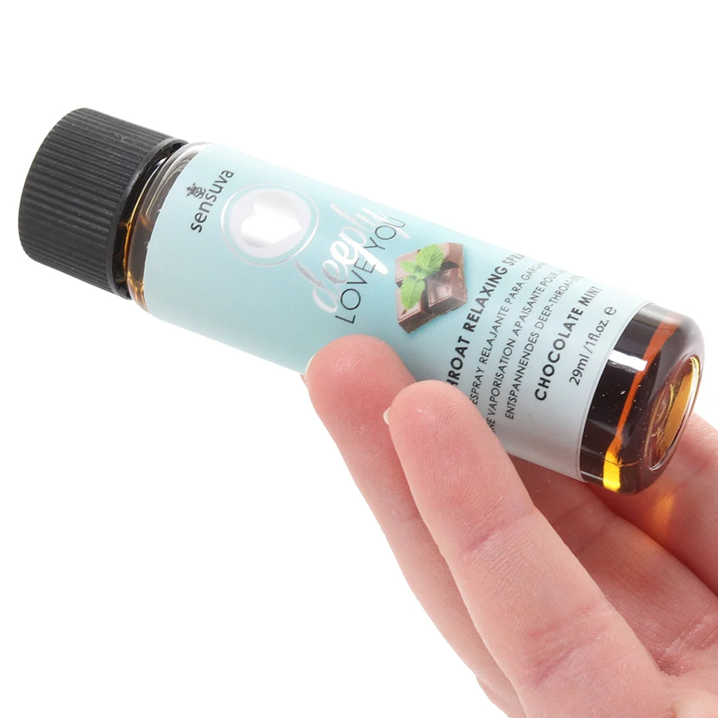 Deeply Love You Throat Relaxer 1oz/29ml in Chocolate Mint - Image 4