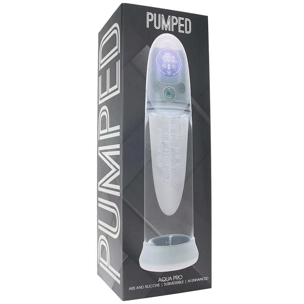 Pumped Aqua Pro AI Penis Pump in Grey – Image 6
