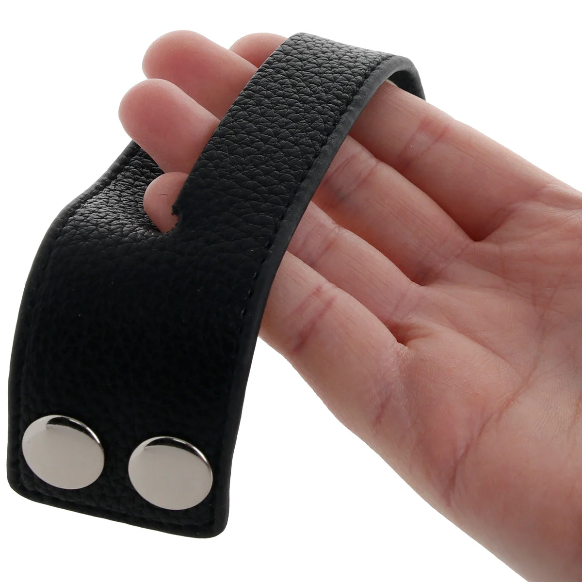 Blue Line 1.5 Inch Cock Ring with Ball Strap – Image 8