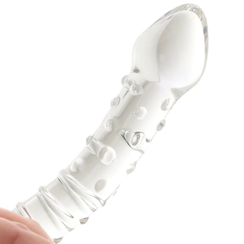 Clarity Celestial Bliss Swirly Glass Dildo – Image 5