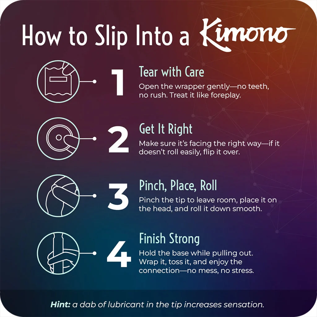 Kimono MicroThin Ribbed & Sensi-Dots in 12 Pack - Image 6