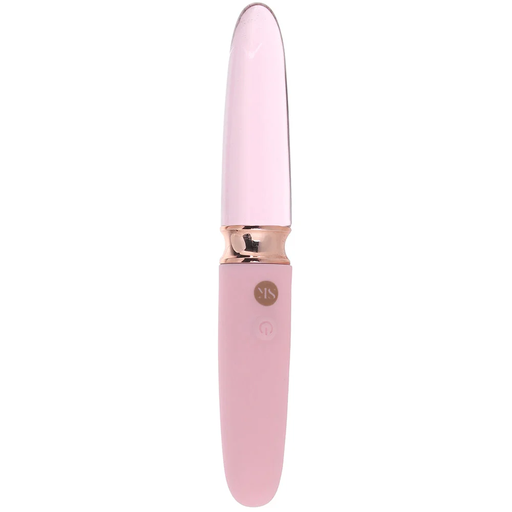 Secret Kisses Lipstick Dual Ended Glass Vibe - Image 3