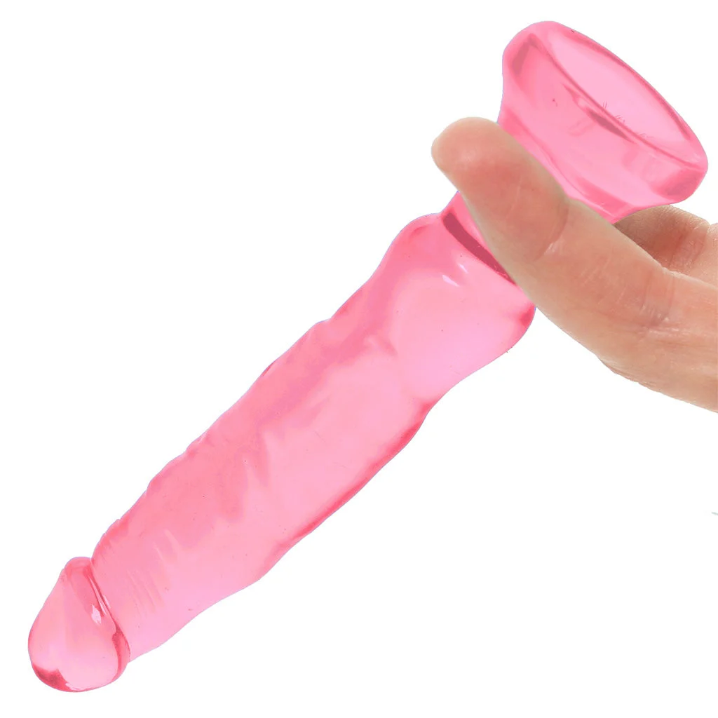 Crystal Jellies Anal Starter Dildo in Pink - Image 7