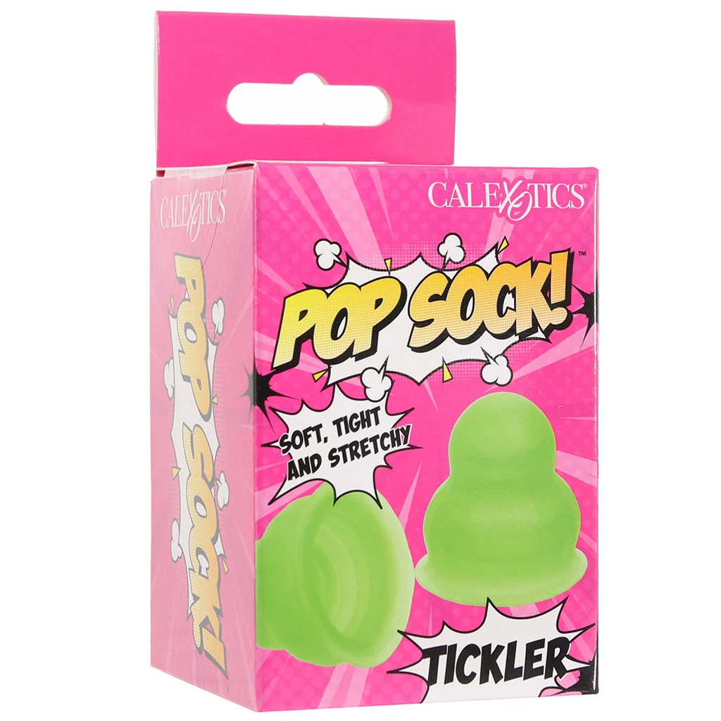 Pop Sock! Tickler Stroker in Green - Image 6