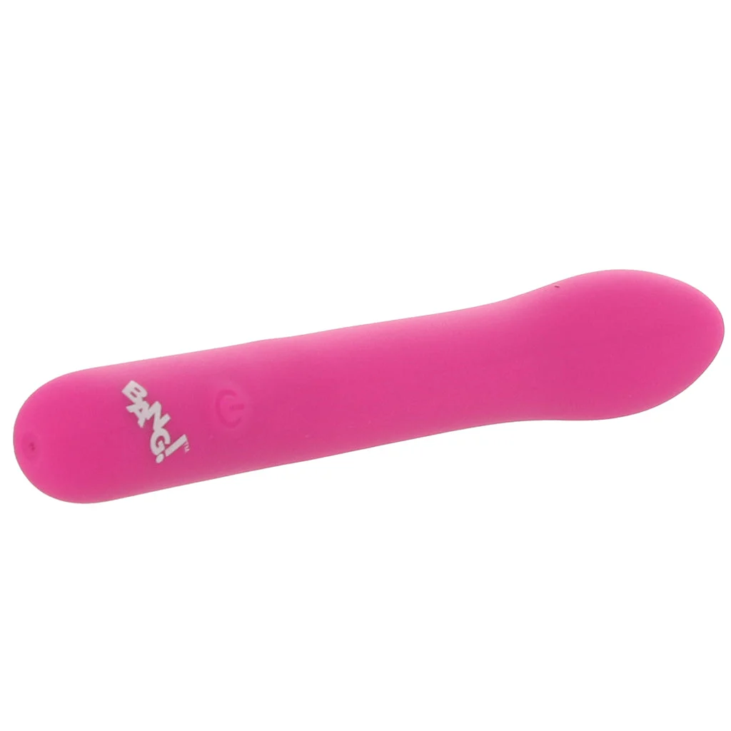 Bang! Flexible Silicone G-Spot Vibe in Pink – Image 6
