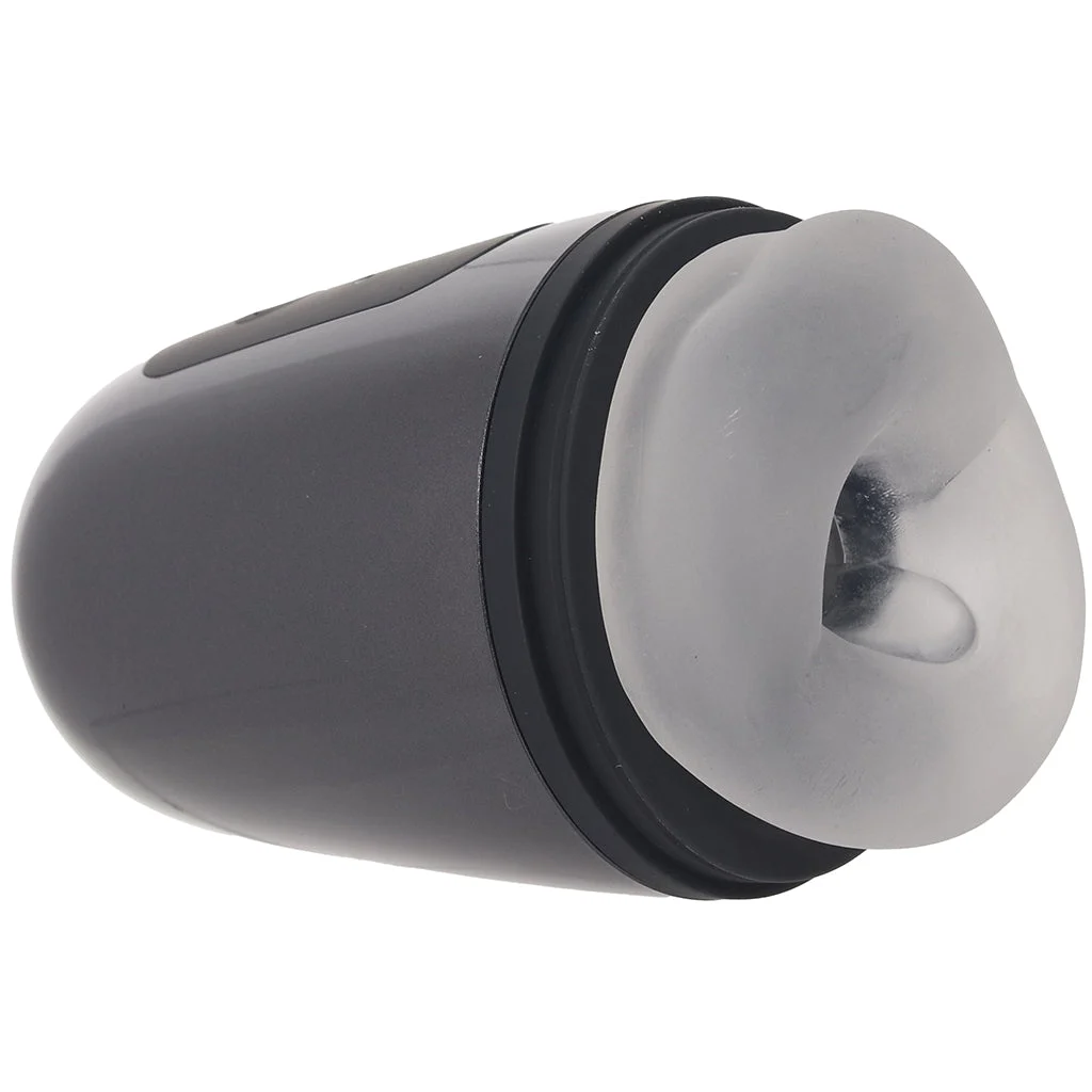 Pumped Vibrobator Masturbator in Gunmetal