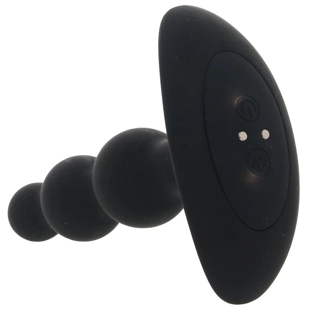 A-Play Beaded 5.5 Inch Anal Vibe in Black – Image 5