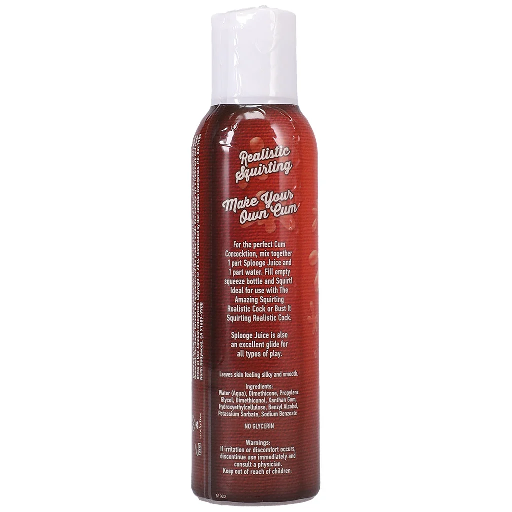 Splooge Juice Hybrid Glide in 4oz/118ml - Image 2