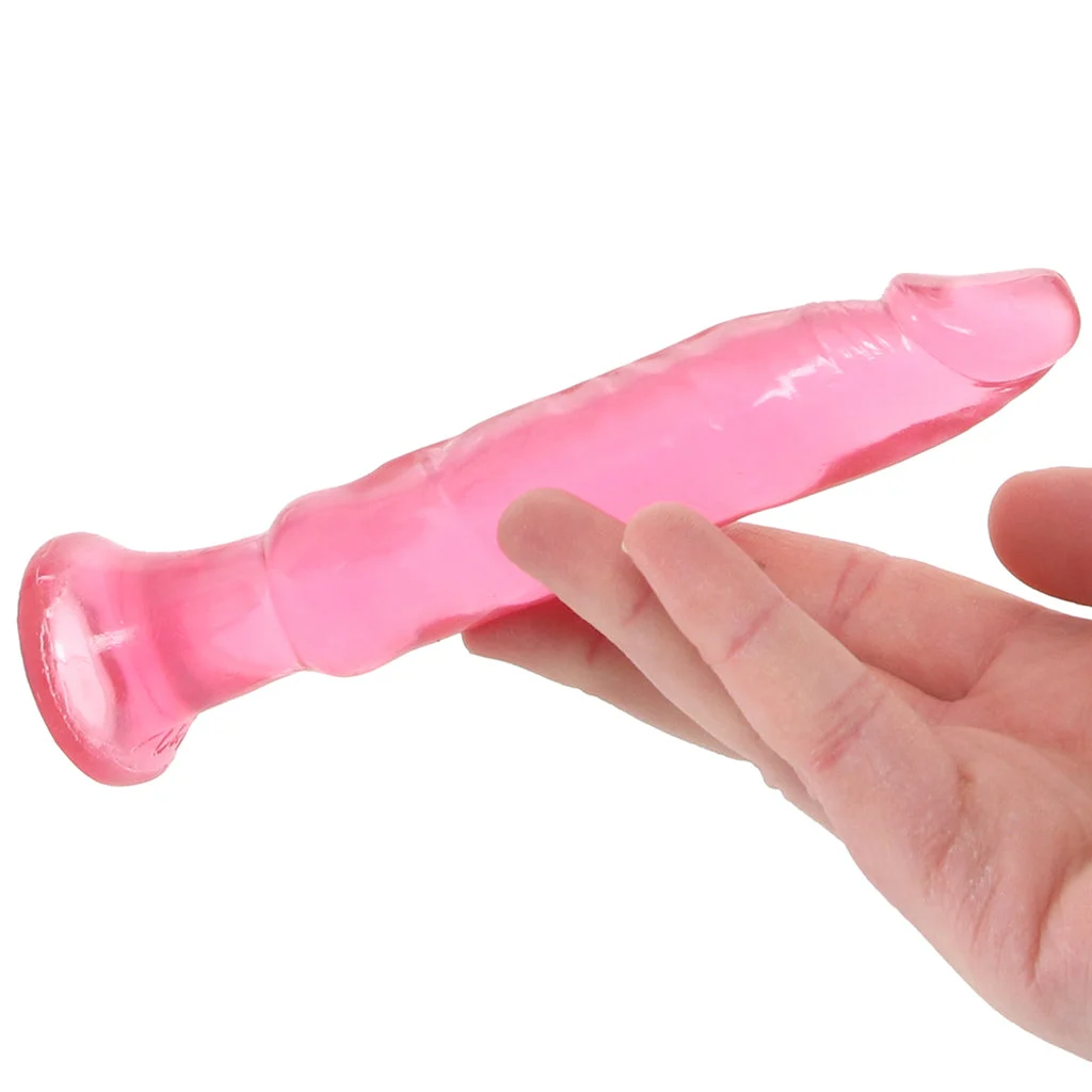 Crystal Jellies Anal Starter Dildo in Pink - Image 4