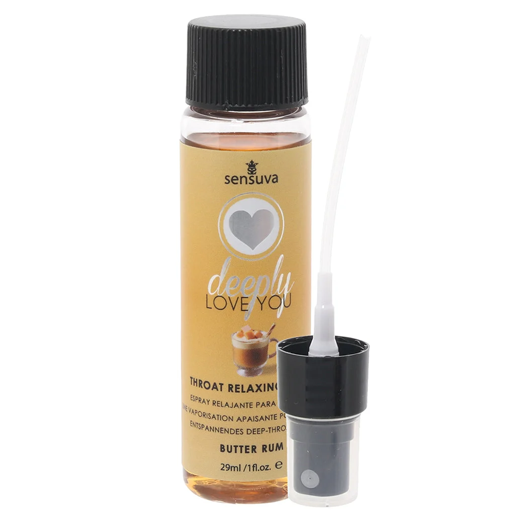 Deeply Love You Throat Relaxer 1oz/29ml in Butter Rum - Image 2