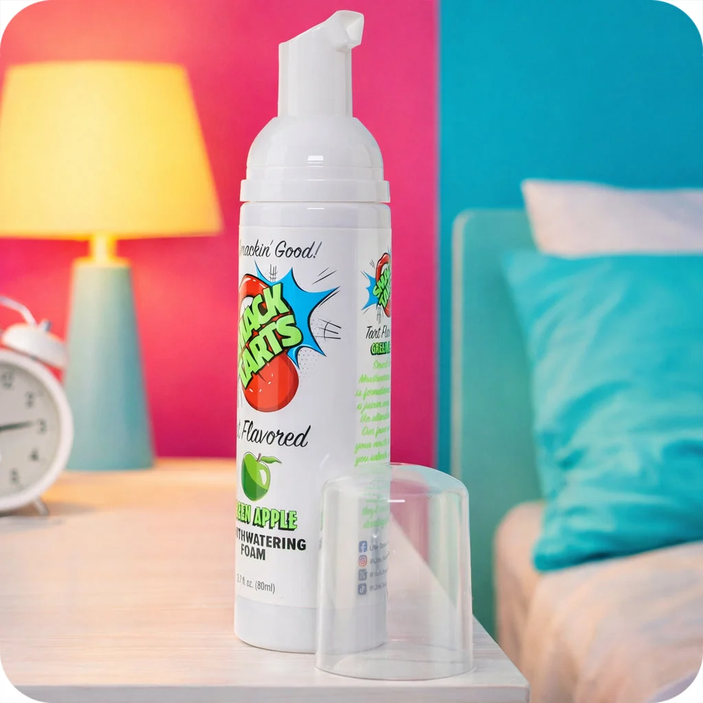 Smack Tarts Mouthwatering Foam 2.7oz/80ml in Green Apple - Image 3