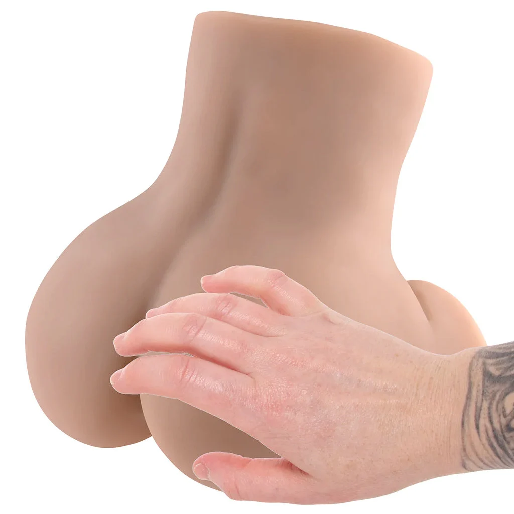 Rear Beauty Sucking & Vibrating Masturbator in Light - Image 4