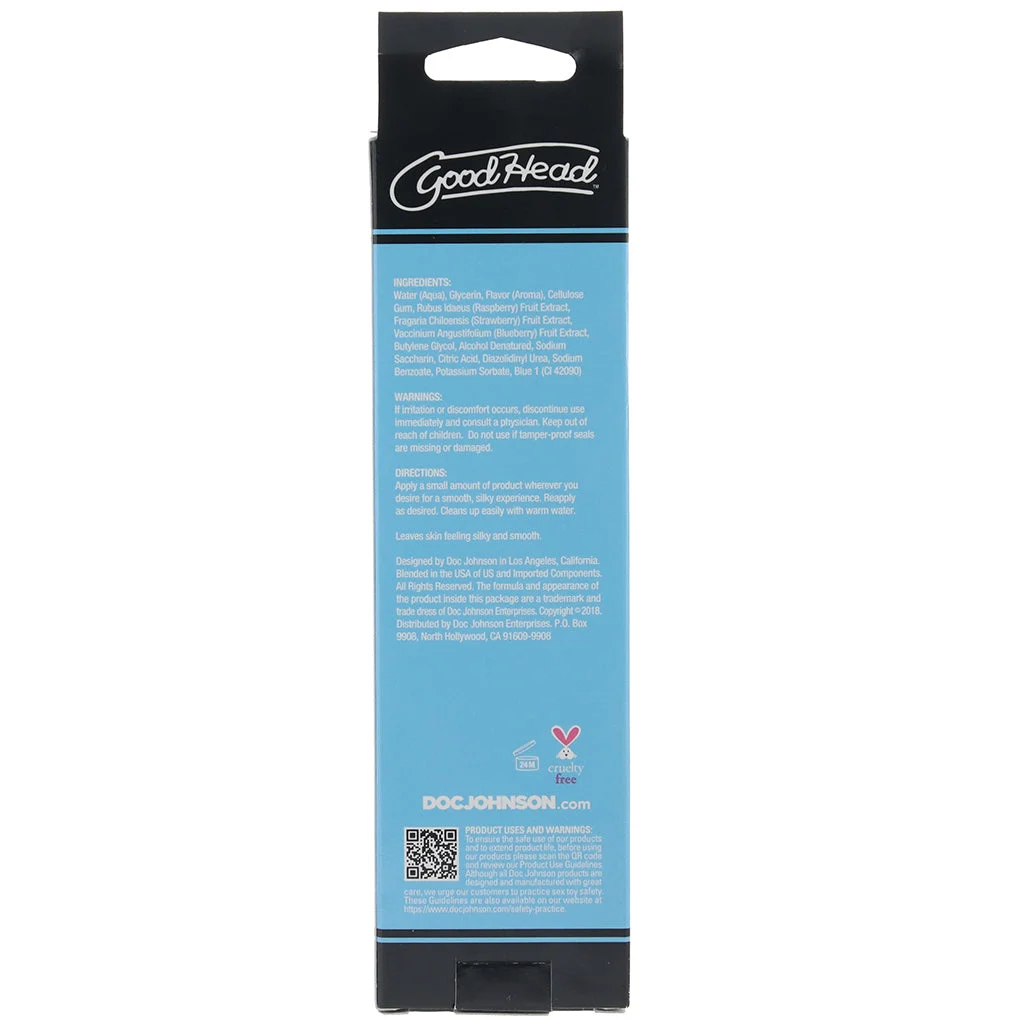 GoodHead Oral Delight Gel 4oz/113g in Cotton Candy – Image 8