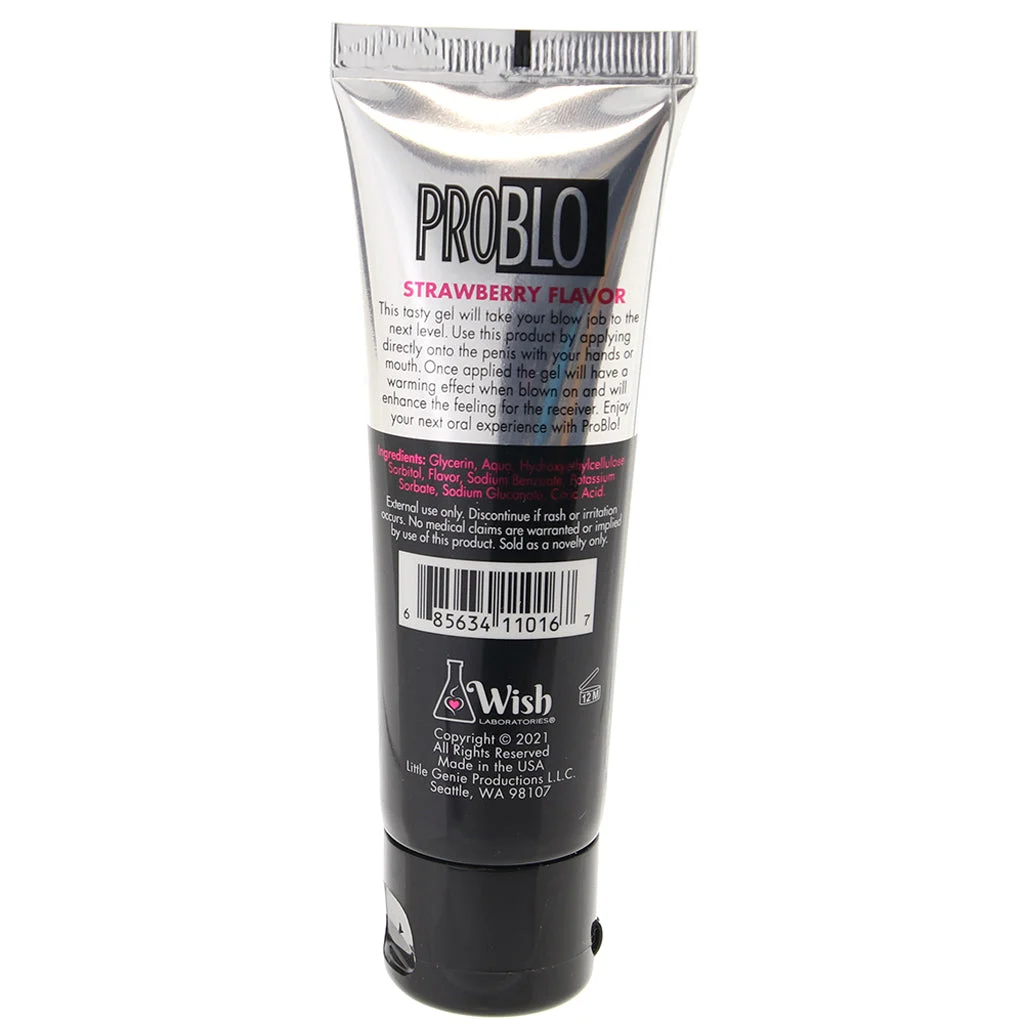 Pro Blo Flavored Oral Gel 1.5oz/44ml in Strawberry - Image 6