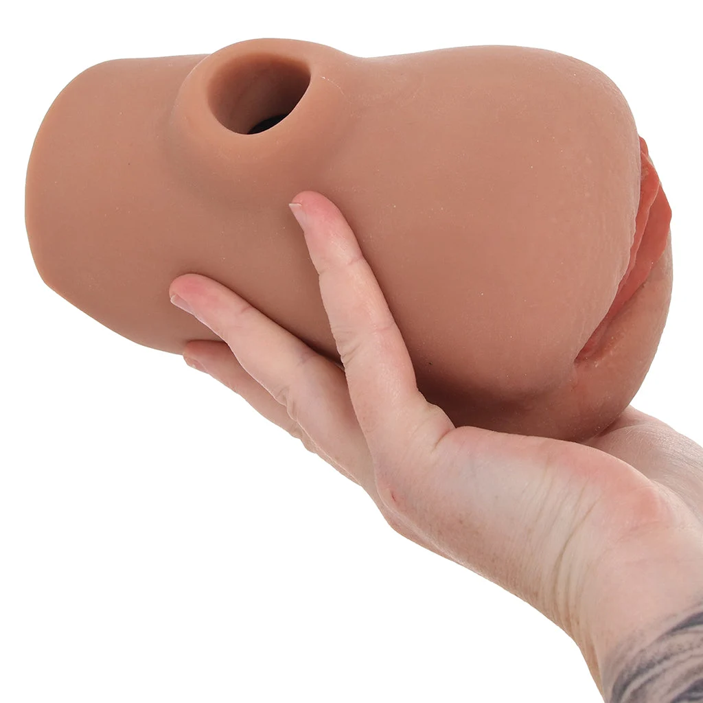 PDX Pussy Pounder Squeeze Stroker in Brown – Image 6