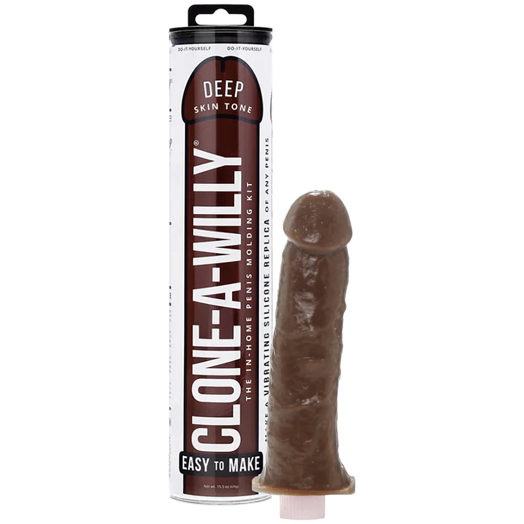 Clone-A-Willy Vibrator Kit in Deep Skin Tone
