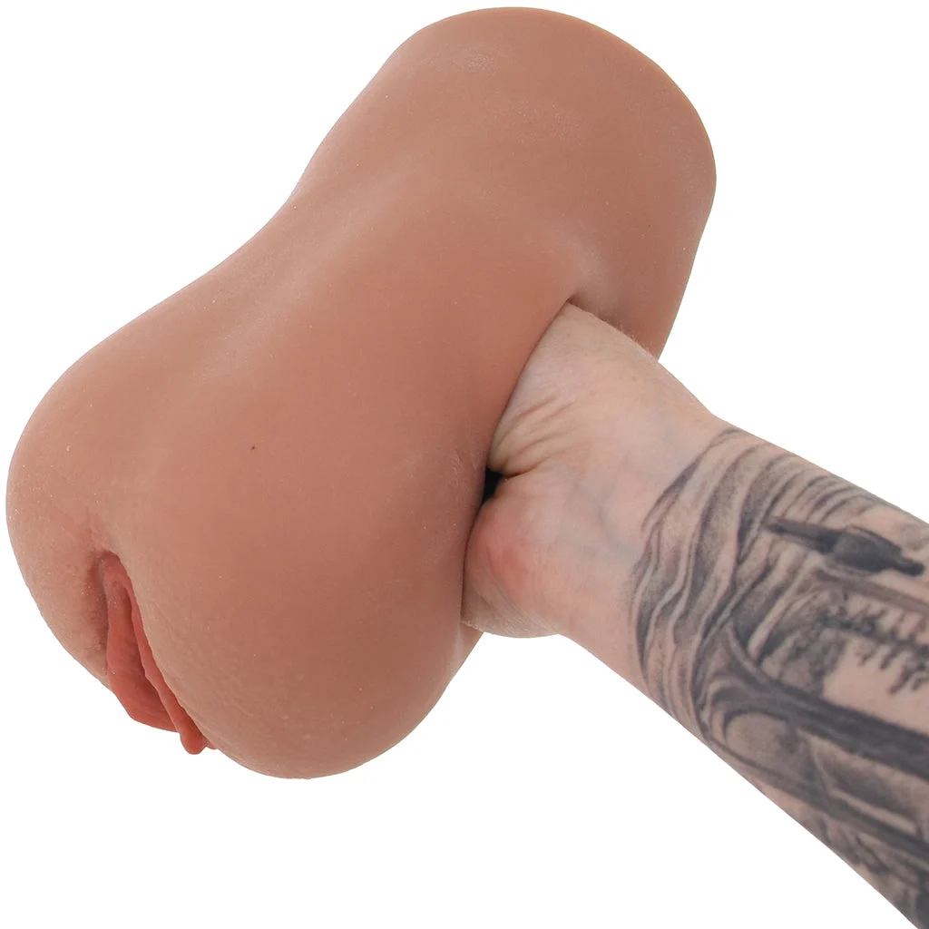 PDX Pussy Pounder Squeeze Stroker in Brown – Image 3