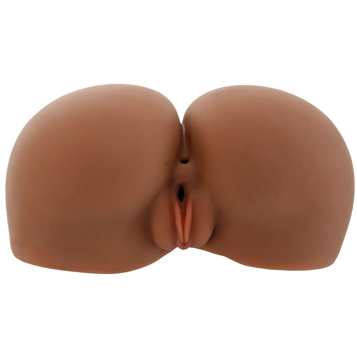 Stroke-X Bubble Butt Pussy & Ass Masturbator in Brown – Image 2