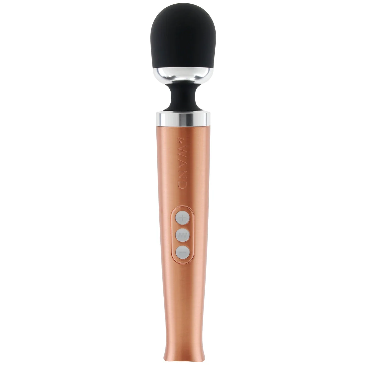 Le Wand Die Cast Vibrating Wand Massager in Rose Gold