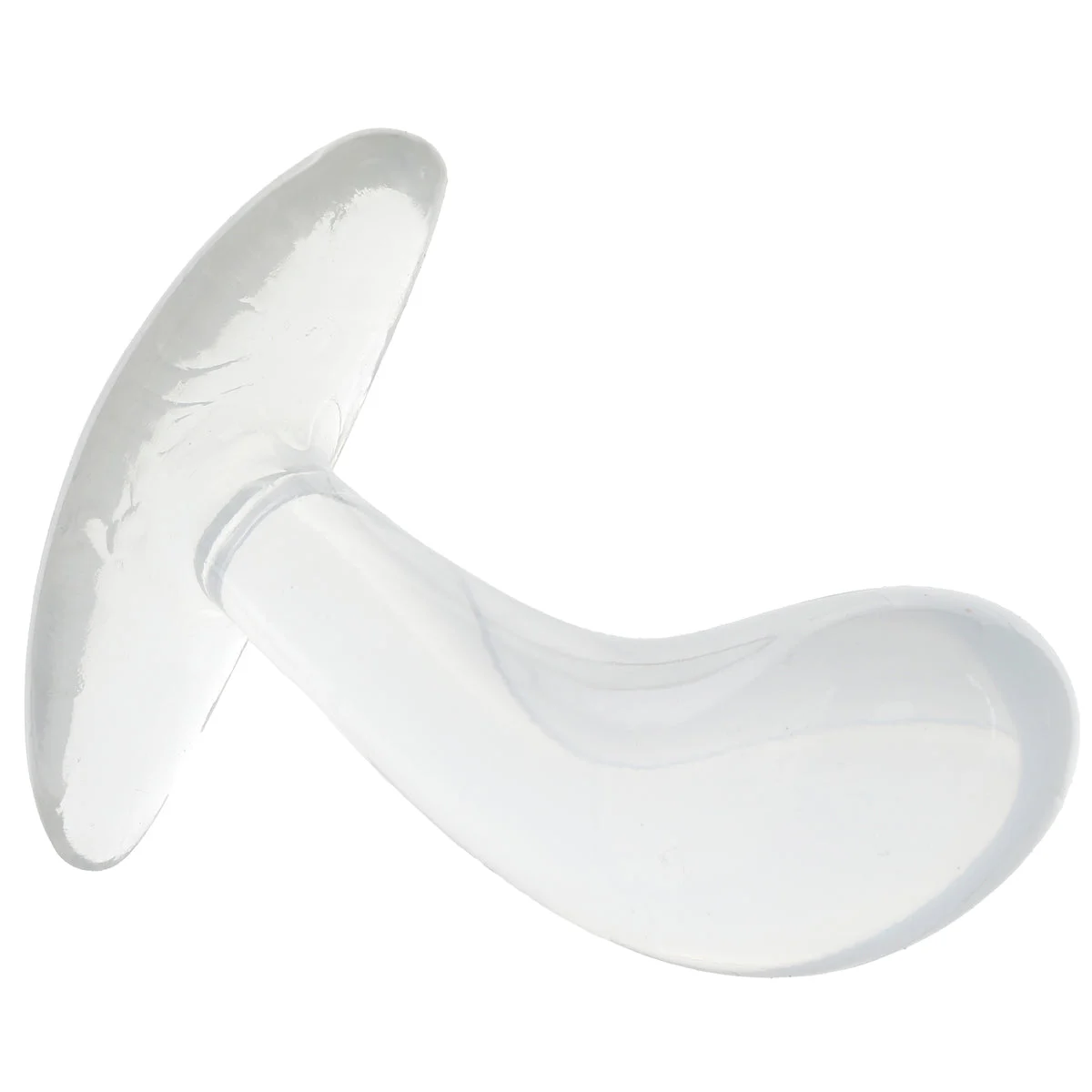 Crystal Jellies Curved Anal Trainer Set in Clear - Image 2