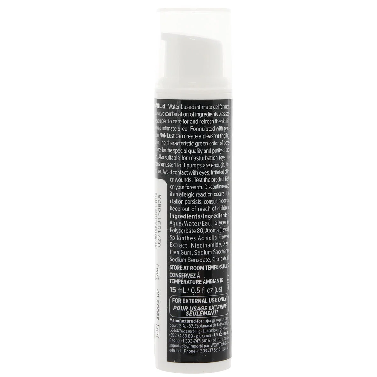 Man Lust Pleaure Gel in 0.5oz/15ml - Image 6