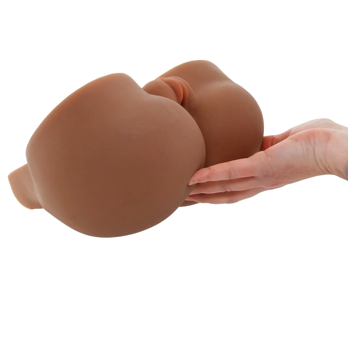 Stroke-X Bubble Butt Pussy & Ass Masturbator in Brown – Image 4