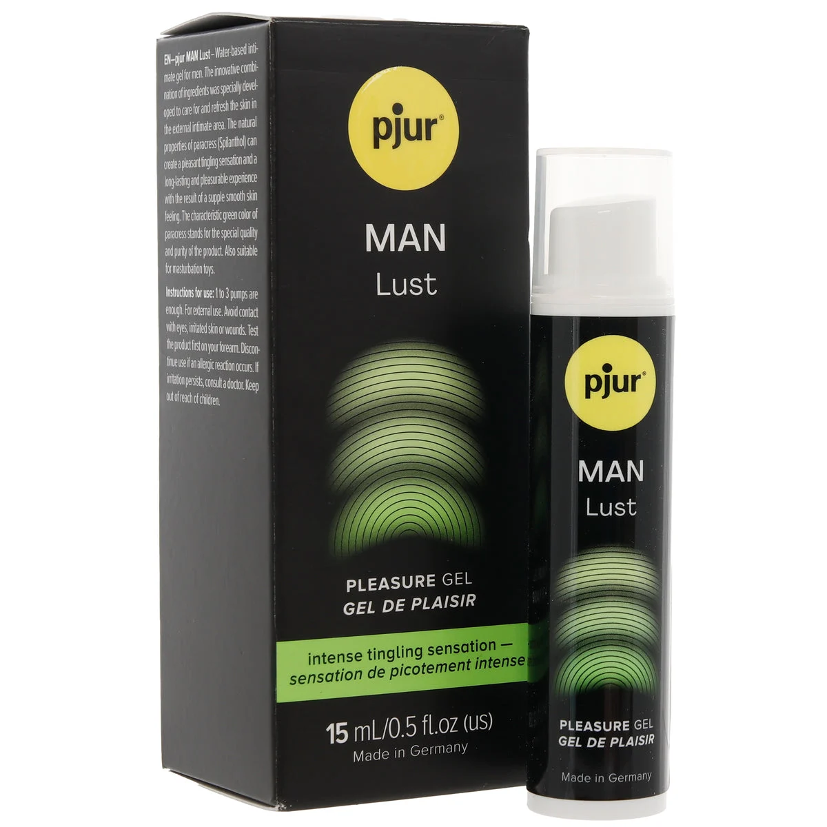 Man Lust Pleaure Gel in 0.5oz/15ml